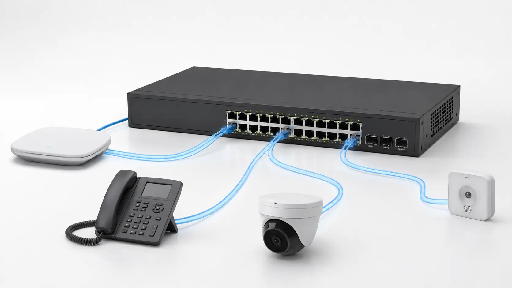 PoE standardid selgitatud: 802.3af vs 802.3at vs 802.3bt