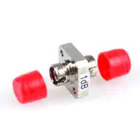 FC UPC üherežiimiline fikseeritud äärikuga fiiberoptiline summuti, emas-emane, 1–25 dB valikuline